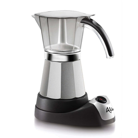 De’Longhi Alicia Electric Moka Pot – 6-Cup