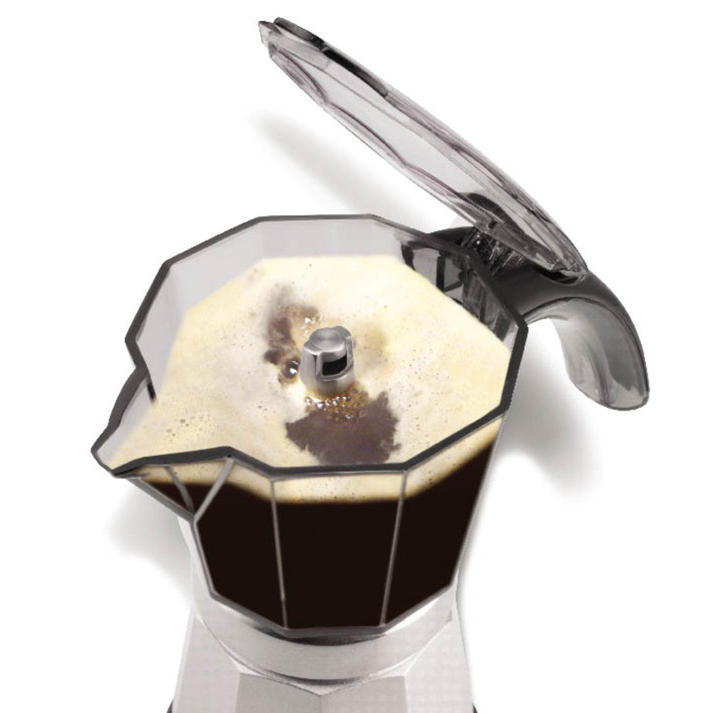 De’Longhi Alicia Electric Moka Pot – 6-Cup