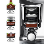 Breville Barista Touch Impress Automatic Espresso Machine with Grinder and Assisted Tamping – BES881