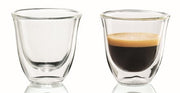 De’Longhi Fancy Collection Double-Wall Coffee Glasses – 6 Mixed Glasses