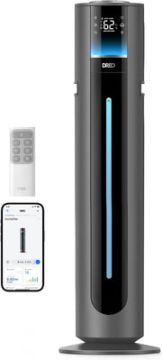 11 L Smart Room Humidifier with Top Fill, Remote Control and Aroma Tray – Grey