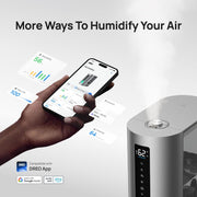 6 L Smart Warm and Cool Mist Humidifier with Humidistat and Aroma Tray – product detail 5