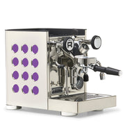 Rocket Espresso Appartamento TCA Heat-Exchange Espresso Machine in Stainless Steel with Black Stripe