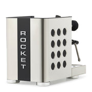 Rocket Espresso Appartamento TCA Heat-Exchange Espresso Machine in Stainless Steel with Black Stripe