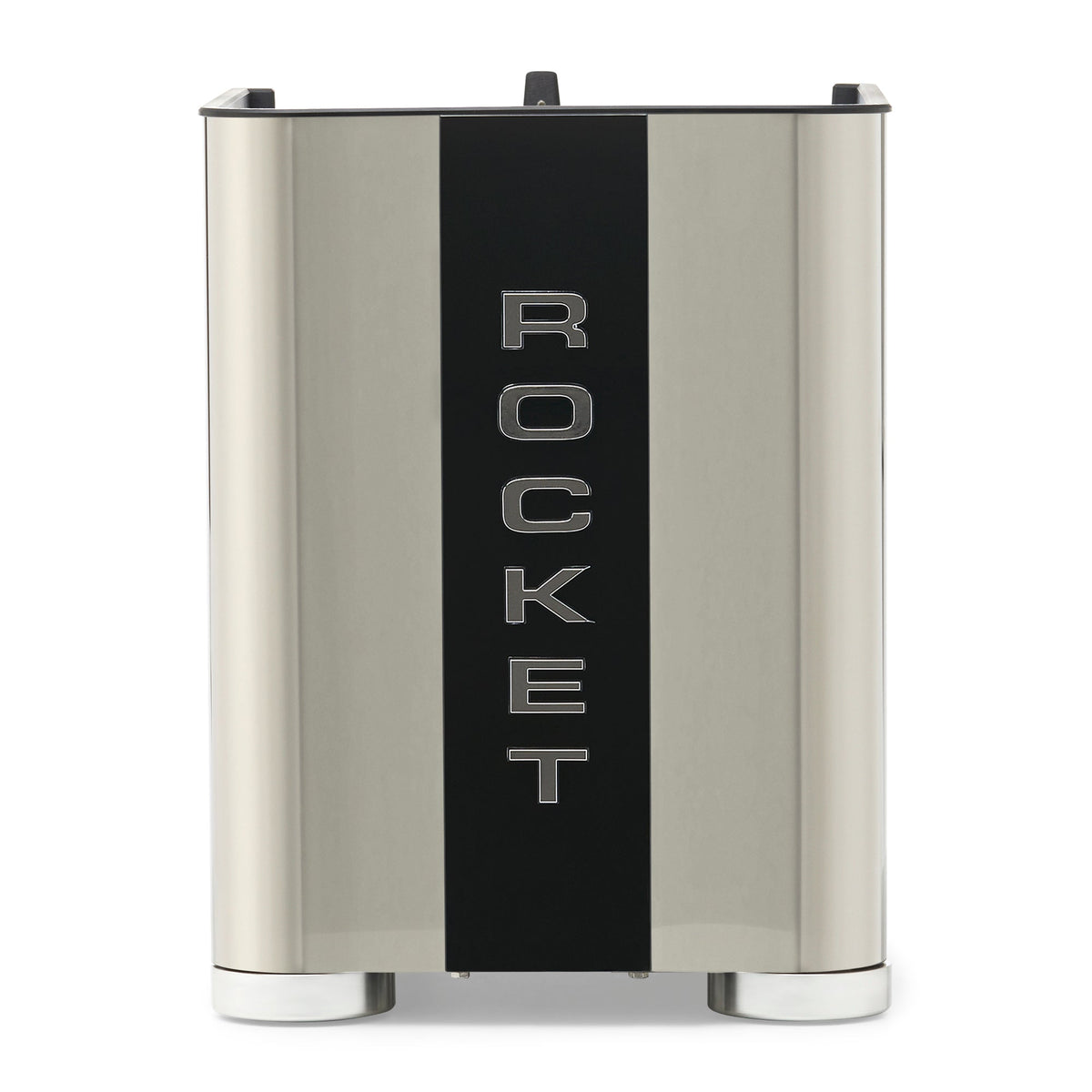Rocket Espresso Appartamento TCA Heat-Exchange Espresso Machine in Stainless Steel with Black Stripe