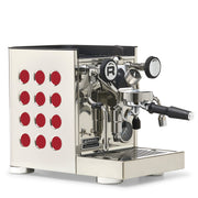 Rocket Espresso Appartamento TCA Heat-Exchange Espresso Machine in Stainless Steel with Black Stripe