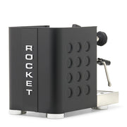 Rocket Espresso Appartamento TCA Heat-Exchange Espresso Machine in Black with Black Stripe
