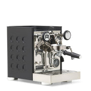 Rocket Espresso Appartamento TCA Heat-Exchange Espresso Machine in Black with Black Stripe