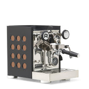 Rocket Espresso Appartamento TCA Heat-Exchange Espresso Machine in Black with Black Stripe