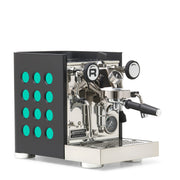 Rocket Espresso Appartamento TCA Heat-Exchange Espresso Machine in Black with Black Stripe