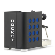 Rocket Espresso Appartamento TCA Heat-Exchange Espresso Machine in Black with Black Stripe