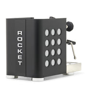 Rocket Espresso Appartamento TCA Heat-Exchange Espresso Machine in Black with Black Stripe