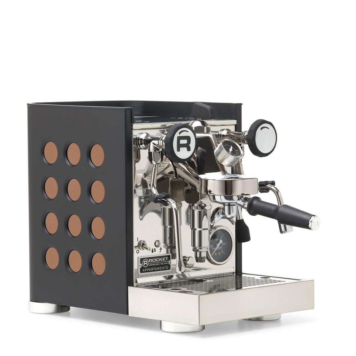 Rocket Espresso Appartamento TCA Heat-Exchange Espresso Machine in Copper