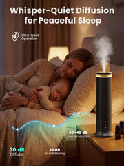 Waterless Tower Scent Diffuser with Remote and 5 Scent Oils – product detail 6