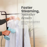Handheld Clothes Steamer 1260W with Fabric Suction and Rotating Ceramic Head – product detail 6