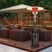 Outdoor Propane Patio Heater 50000 BTU with Wheels and Push-Button Ignition – product detail 4