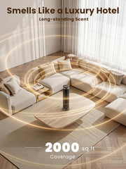 Waterless Tower Scent Diffuser with Remote and 5 Scent Oils – product detail 2