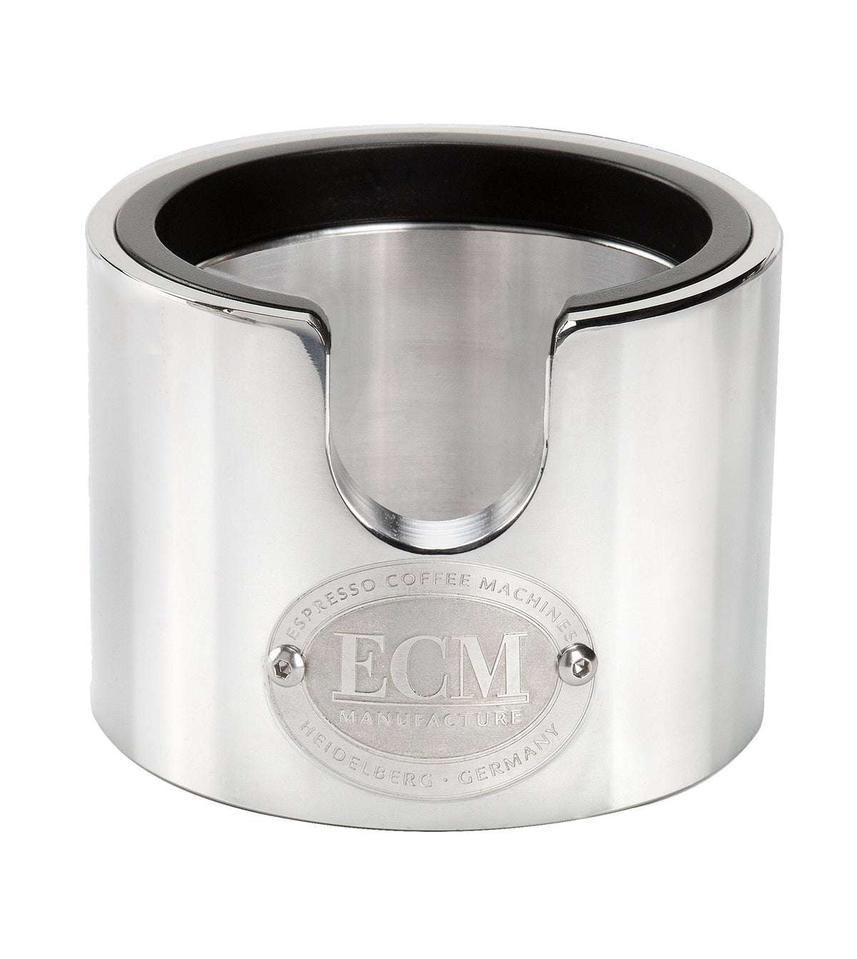 ECM Polished Aluminum Espresso Tamper Station