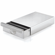 ECM Stainless Steel Knock Box Drawer with Sound-Absorbing Bar