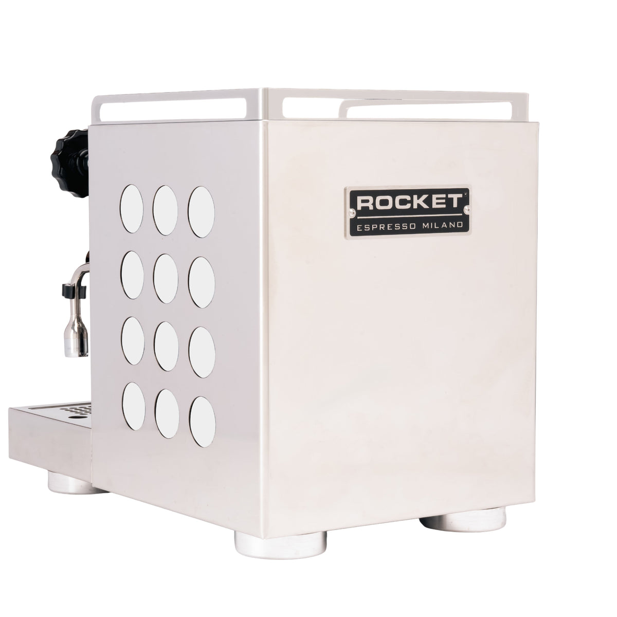 Rocket Espresso Appartamento 2.0 Heat-Exchange Espresso Machine in Chrome