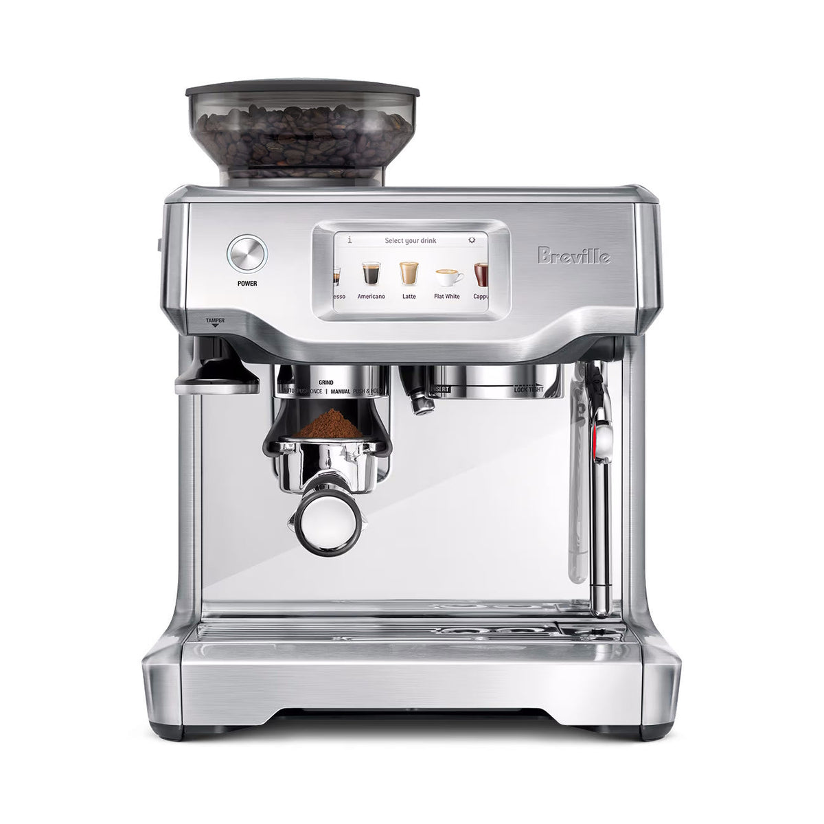 Breville Barista Touch Automatic Espresso Machine with Grinder – BES880BSS