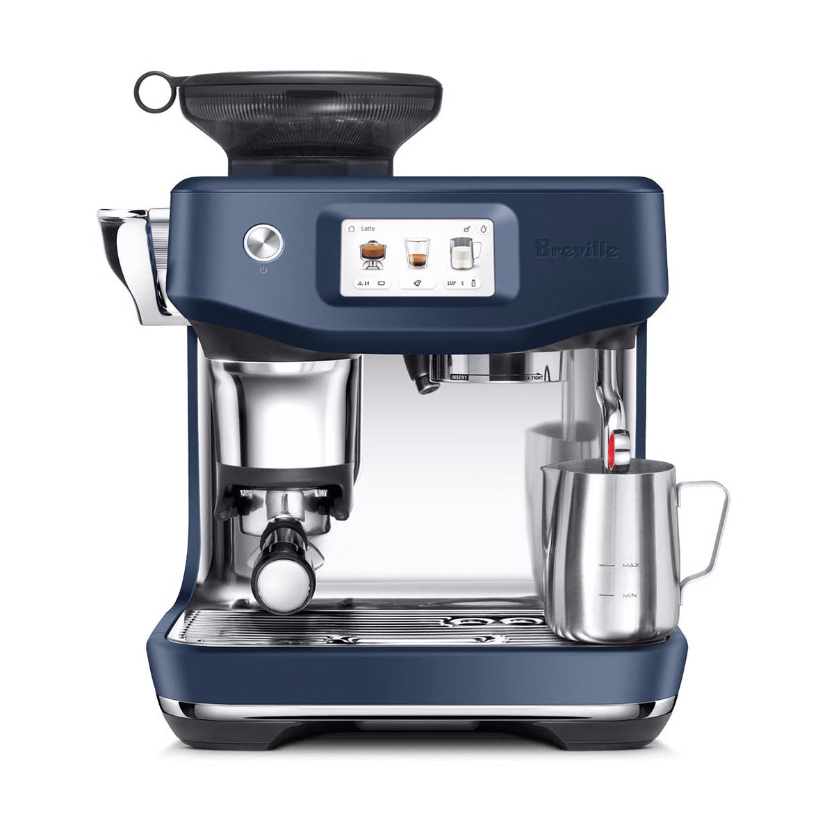 Breville Barista Touch Impress Automatic Espresso Machine with Grinder and Assisted Tamping – BES881