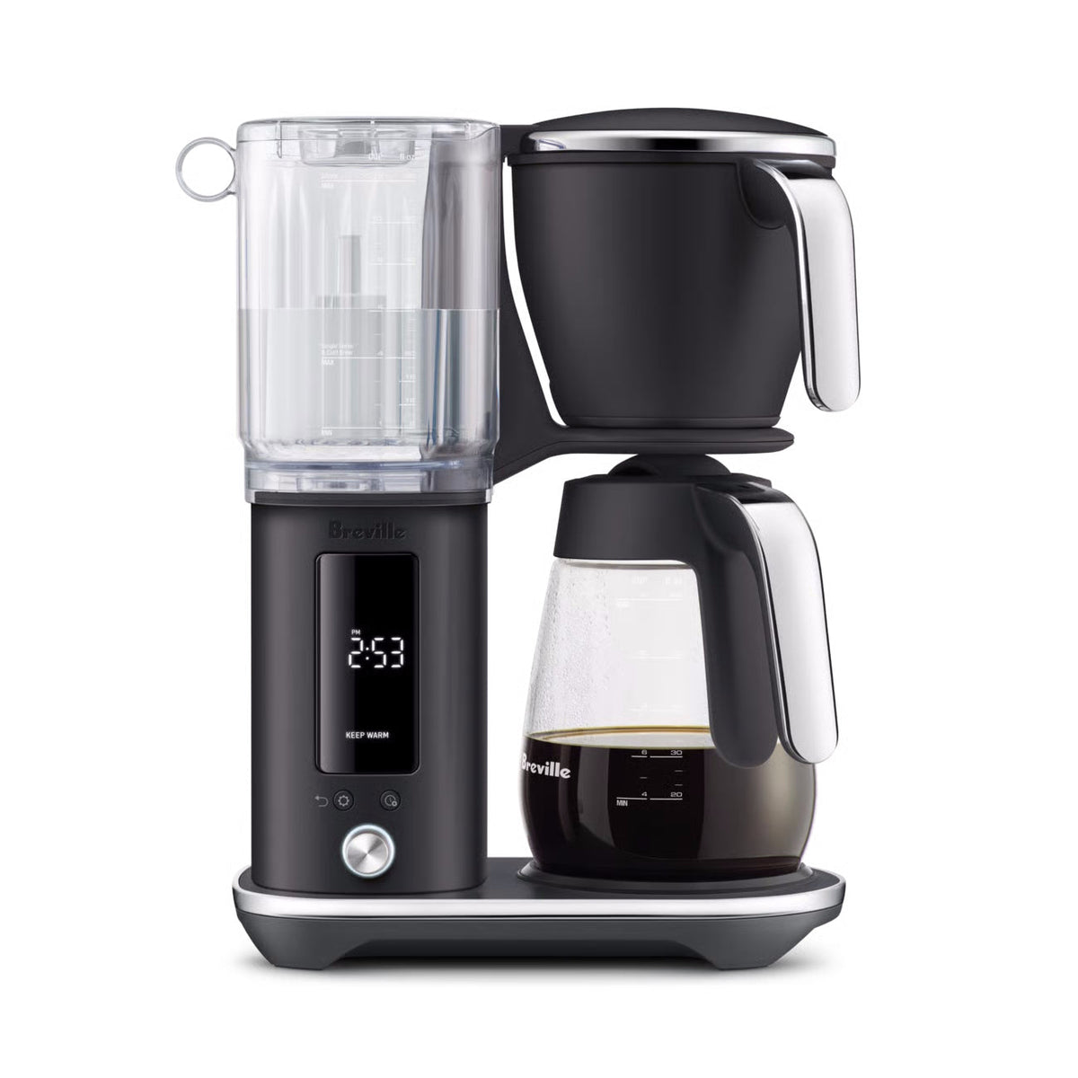 Breville Luxe Brewer Glass Drip Coffee Maker – 12-Cup, 60 oz