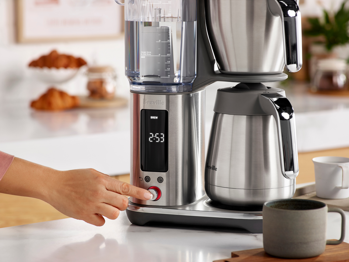 Breville Luxe Brewer Thermal Drip Coffee Maker – 12 Cup, 60 oz