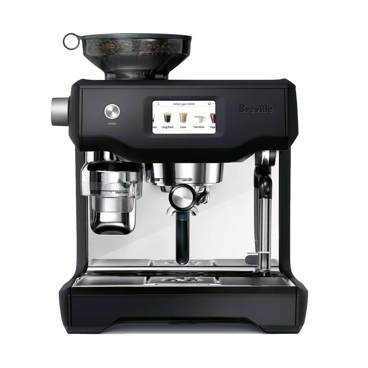 Breville Oracle Touch Automatic Dual-Boiler Espresso Machine with Grinder – BES990BSS