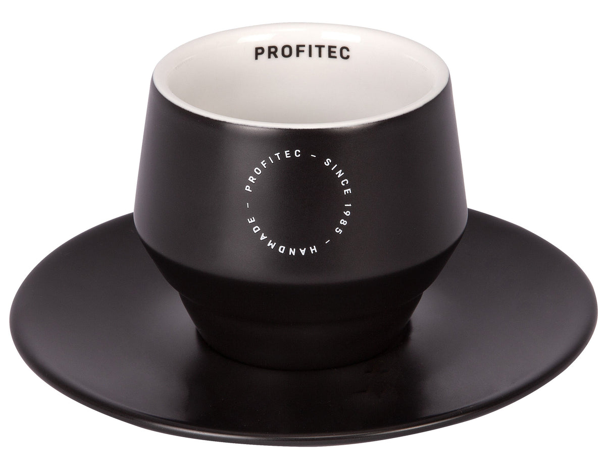 Profitec Pro Cups Double-Wall Cappuccino Cup with Saucer – 200 mL / 6.8 oz