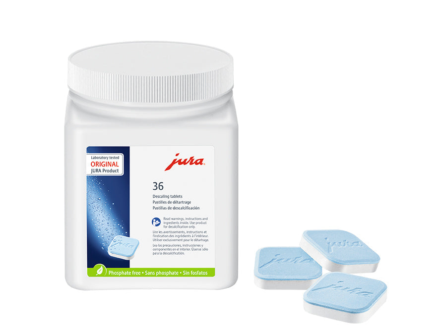 JURA Coffee Machine Descaling Tablets – 36-Pack