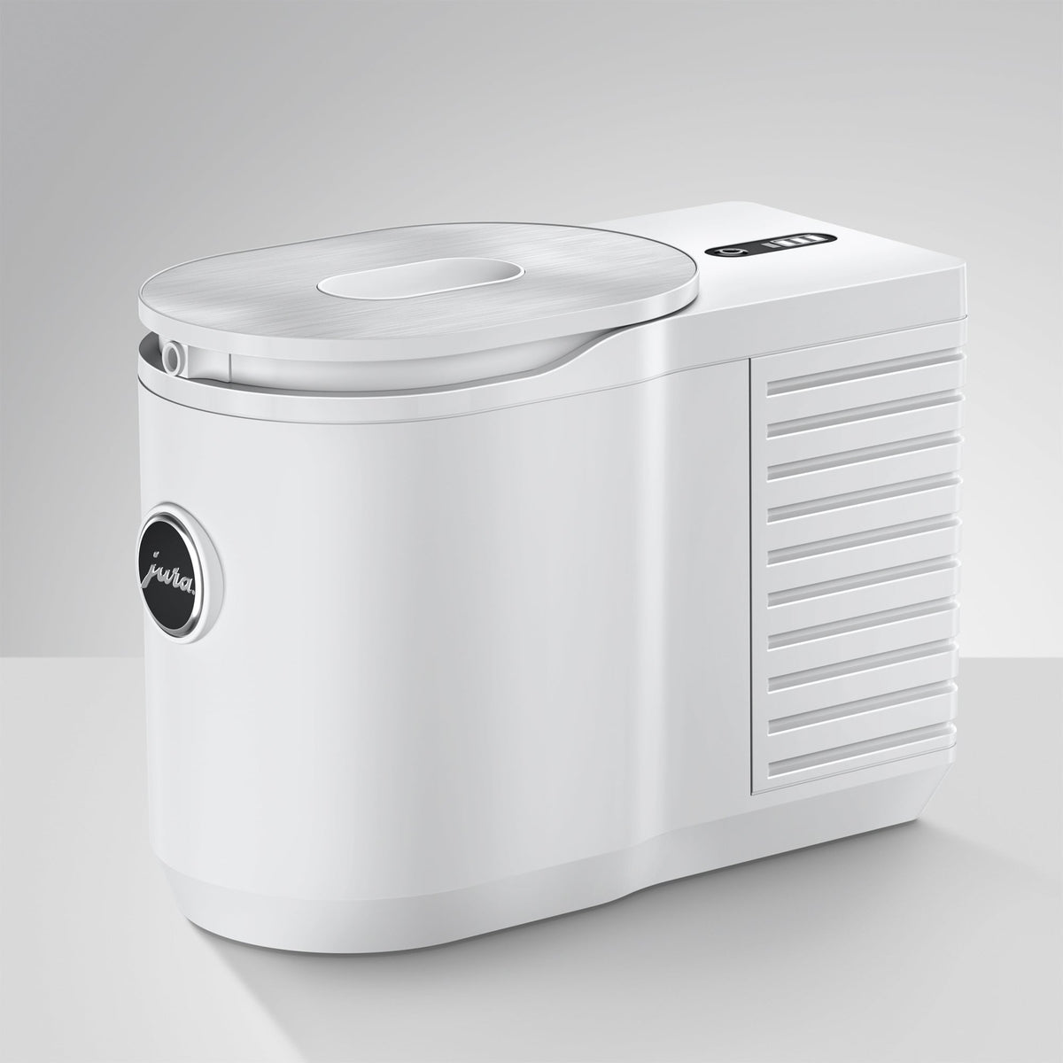 JURA Cool Control Automatic Milk Cooler with Stainless Steel Container in White – 0.6L