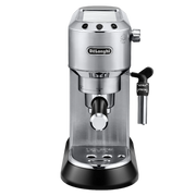 De’Longhi Dedica Deluxe Manual Espresso Machine with 15-Bar Pump in Stainless Steel – EC685M