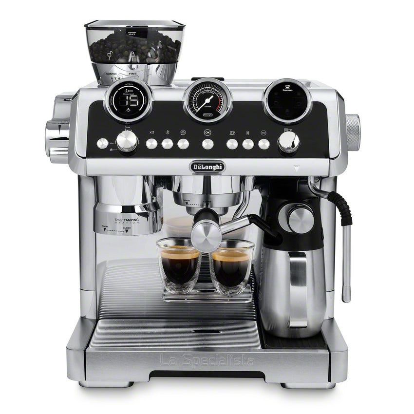 De’Longhi La Specialista Maestro Semi-Automatic Espresso Machine with Built-In Grinder