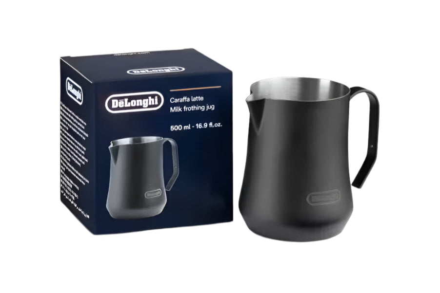 De’Longhi Stainless Steel Milk Frothing Pitcher – 17 oz