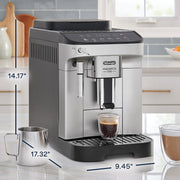 De’Longhi Magnifica Evo Fully Automatic Espresso Machine with LatteCrema Milk System – ECAM29043SB
