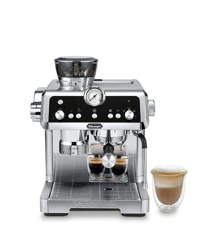 De’Longhi La Specialista Prestigio Semi-Automatic Espresso Machine with Built-In Grinder