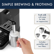 De’Longhi Stilosa Manual Espresso Machine with 15-Bar Pump