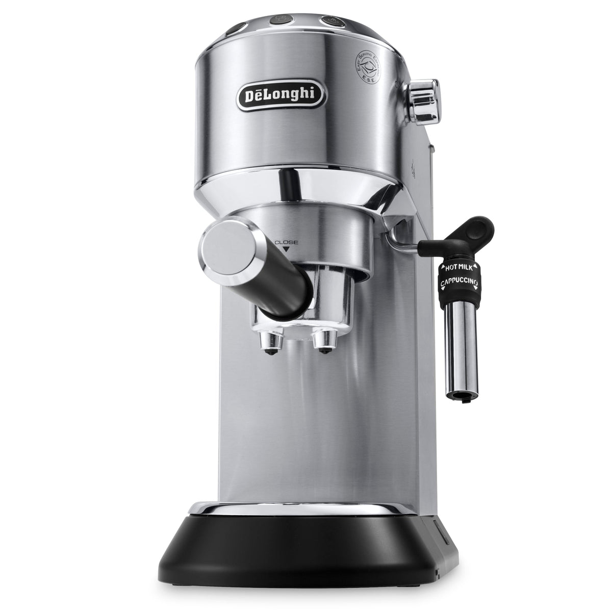 De’Longhi Dedica Deluxe Manual Espresso Machine with 15-Bar Pump in Stainless Steel – EC685M