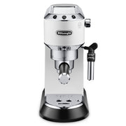 De’Longhi Dedica Deluxe Manual Espresso Machine in White – EC685W