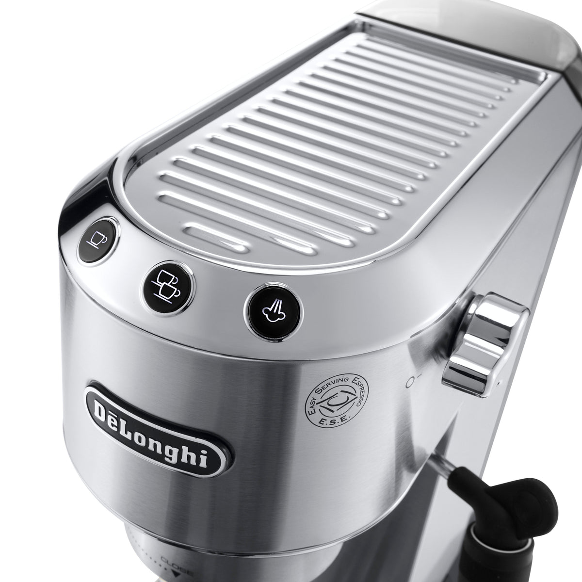 De’Longhi Dedica Deluxe Manual Espresso Machine with 15-Bar Pump in Stainless Steel – EC685M