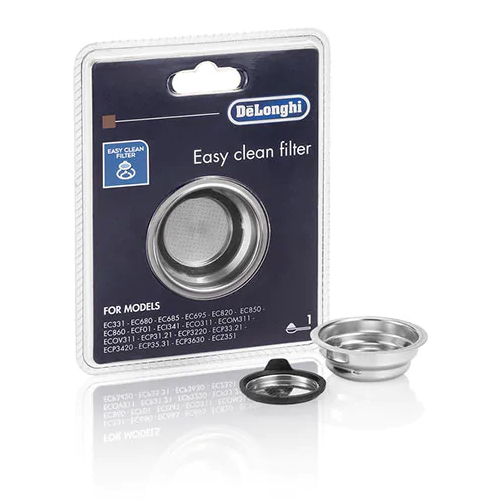 De’Longhi Easy Clean 1-Cup Replacement Filter Basket for Select Espresso Machines