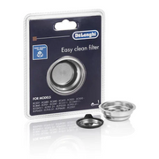 De’Longhi Easy Clean 1-Cup Replacement Filter Basket for Select Espresso Machines