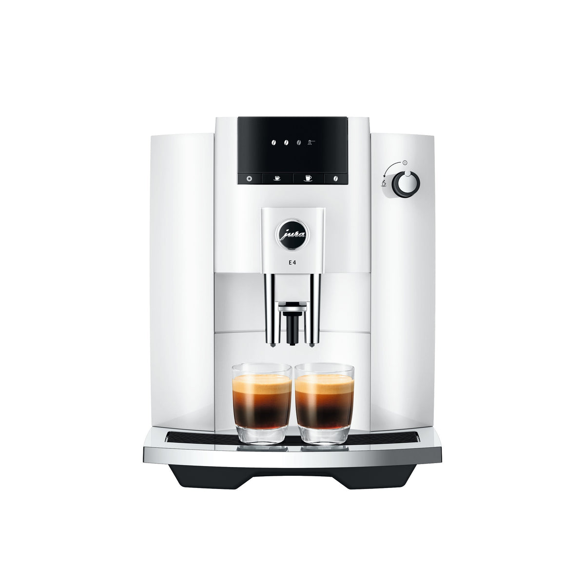 JURA E4 Fully Automatic Coffee and Espresso Machine with Professional Aroma Grinder