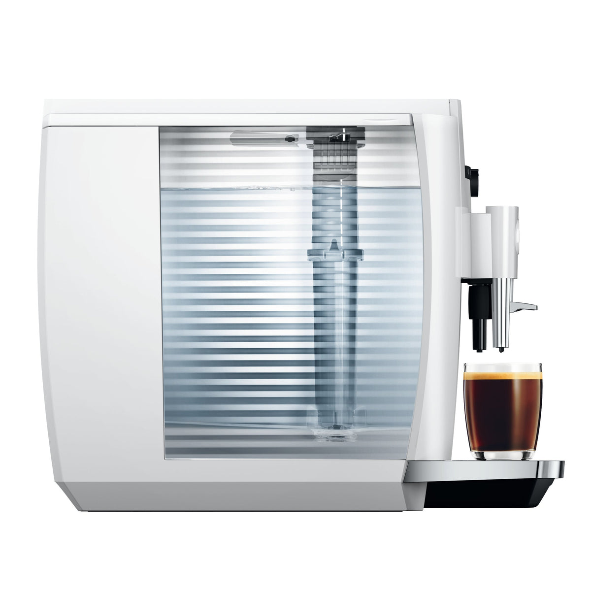 JURA E4 Fully Automatic Coffee and Espresso Machine with Professional Aroma Grinder