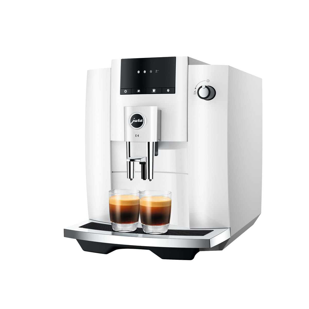 JURA E4 Fully Automatic Coffee and Espresso Machine with Professional Aroma Grinder