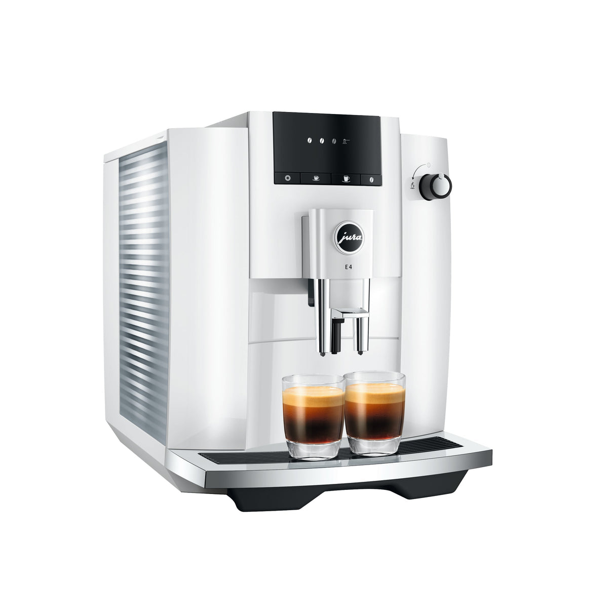 JURA E4 Fully Automatic Coffee and Espresso Machine with Professional Aroma Grinder
