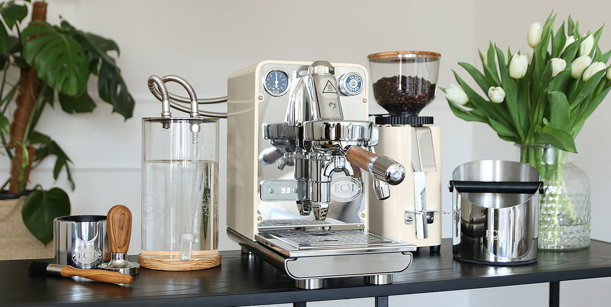 ECM Puristika PID Single-Boiler Espresso Machine with Stainless Steel Boiler
