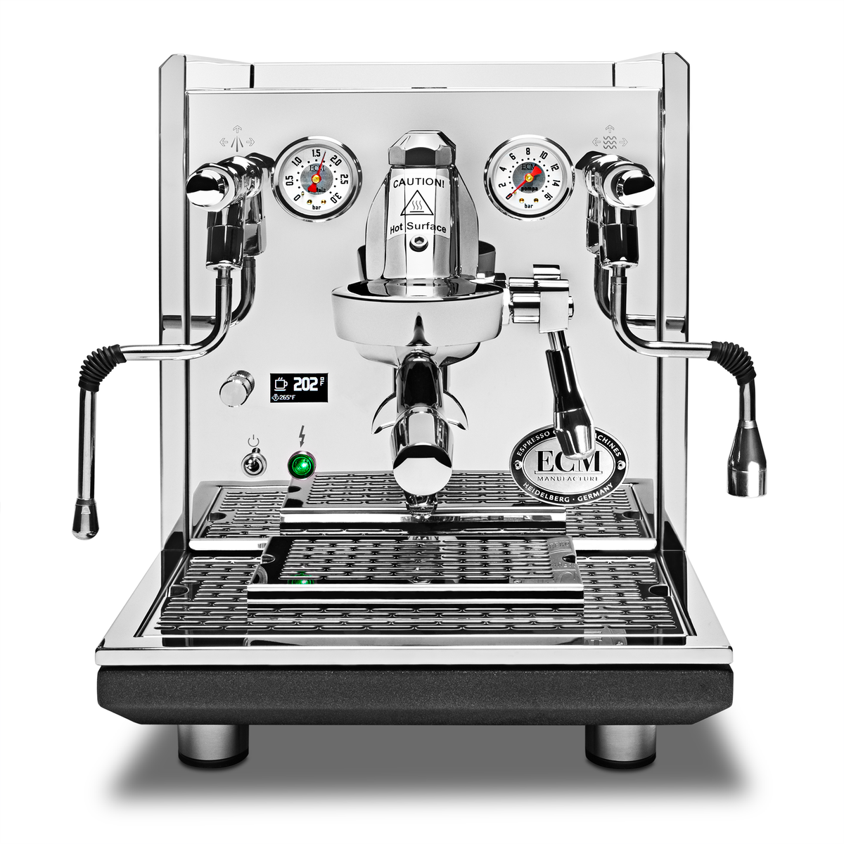 ECM Synchronika II Dual-Boiler Espresso Machine with OLED PID Display