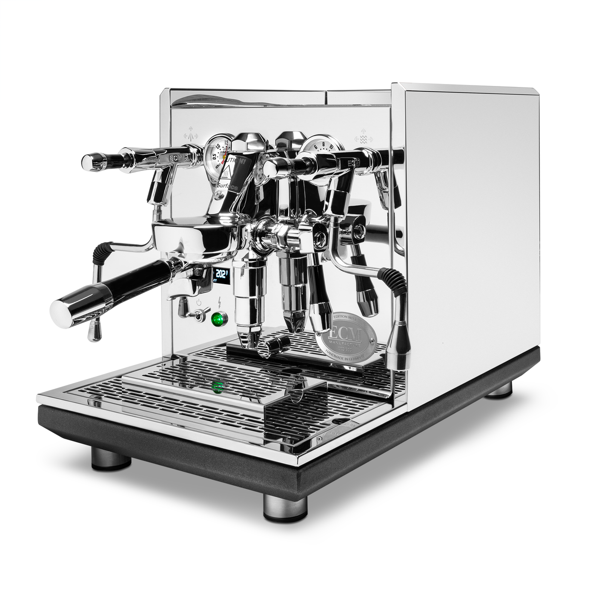 ECM Synchronika II Dual-Boiler Espresso Machine with OLED PID Display